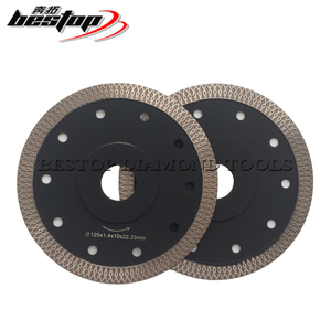 5 "Porseleinen En Keramische Tegels Diamantblad Met Grote X Turbosegmenten - Product Image 2