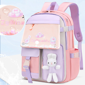 Custom Bulk Cute Character Girls Kawaii Fashion Mochilas Beautiful Student Kids Schoolbag Bookbags Children Backpack School Bags - Product Image 1