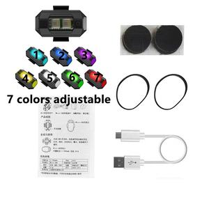 أضواء التحذير القوية الشاملة للمركبات الكهربائية والدراجات النارية والطائرات بدون طيار نماذج تجريبية الأسلاك المجانية المدرجة - Product Image 4