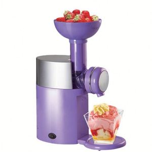 Automatic Portable Electric <b>Ice</b> Cream <b>Machine</b> for <b>Home</b> RV Outdoor & Car Use-Household Frozen Fruit Maker - Product Image 1