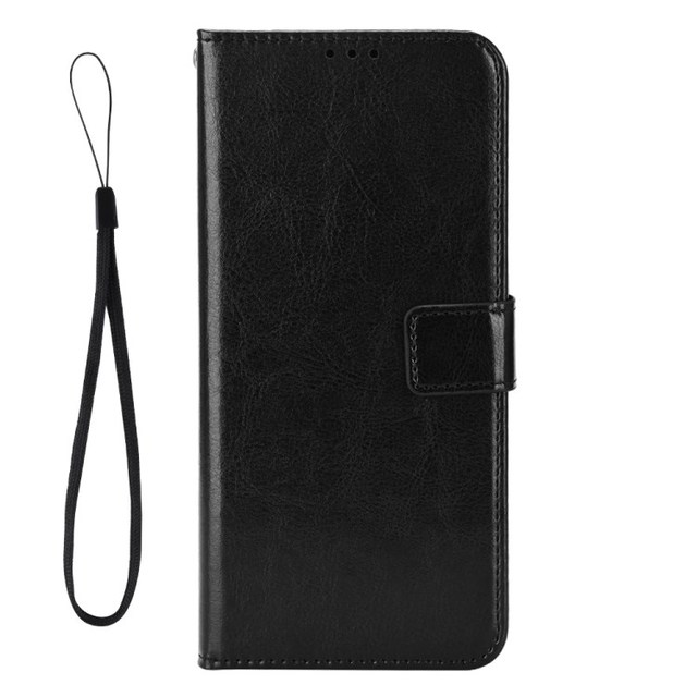 Crazy Horse Texture PU Leather Phone Cover Wallet Case for Xiaomi Redmi Note 12 Pro 5G Back case