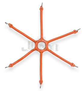 Paquete de 2 <span class=keywords><strong>cadenas</strong></span> de neumáticos <span class=keywords><strong>para</strong></span> camiones, tensor de araña, 0218, ajustador de <span class=keywords><strong>cadenas</strong></span> de neumáticos de <span class=keywords><strong>nieve</strong></span> <span class=keywords><strong>para</strong></span> semirremolques, 6 brazos, cuerda elástica de araña <span class=keywords><strong>para</strong></span> <span class=keywords><strong>llantas</strong></span> de 18 "-25" - Product Image 2