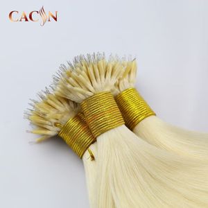 26 Inch Trinh Nữ Nga Nano Vòng Human Hair Extension, Mông Cổ Tóc Extension Nano Nhẫn, Nano Đúp Rút Ra Tóc - Product Image 2