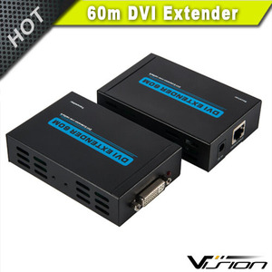 4-Port DVI trên Cat5 / Cat6 Extender splitter, máy phát video 1920x1080 tại 60Hz - Product Image 4