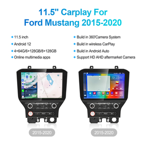 วิทยุติดรถยนต์ NaviHua สำหรับ Ford Mustang ปี 2015-2020 ขนาด 11.5 นิ้ว ระบบ Android พร้อมระบบนำทาง GPS, Carplay และหน้าจอสัมผัส - Product Image 1