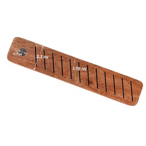 Base organizadora de hilo de bordado de madera de 15 cm, soporte portátil para agujas e hilos, estante de almacenamiento para punto de cruz - Product Image 1