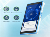 Escáner de Códigos de Barras para Muestras de Laboratorio, PDA Médico con Android 12, Terminal NFC de 6.0 Pulgadas para Banco de Sangre y Tubos de Ensayo