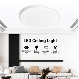 Plafonnier rond noir <span class=keywords><strong>LED</strong></span> COYOLED, luminaires <span class=keywords><strong>de</strong></span> plafond <span class=keywords><strong>LED</strong></span> modernes, lampe <span class=keywords><strong>de</strong></span> panneau <span class=keywords><strong>LED</strong></span> ronde 24w pour plafonnier - Product Image 2