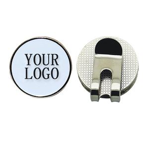 Pinces à cheveux <span class=keywords><strong>Niya</strong></span>, dorées, personnalisables, avec logo imprimé en émail souple, marqueur de balle de golf magnétique en métal, pinces à chapeau magnétiques colorées personnalisées - Product Image 6