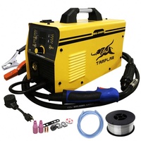 มัลติฟังก์ชั่นแบบพกพา220V Mig Mma Mag Tig 4 In 1เครื่องเชื่อม Mig สำหรับราคาไม่แพง