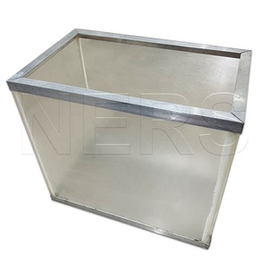 NERS Cadre en aluminium Réservoir en acrylique transparent Aquarium d'eau douce avec support - Product Image 1