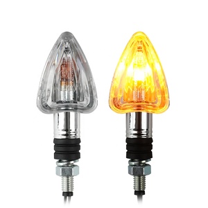 <span class=keywords><strong>Clignotant</strong></span> <span class=keywords><strong>moto</strong></span> universel 21W à boîtier argenté, homologué E, fixation M8 – Vente flash - Product Image 3