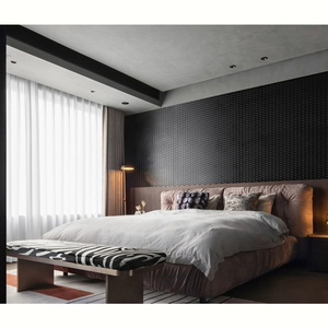 Modern high grade marble matched solid wood furniture customization for villa penthouse whole house layout - Product Image 3