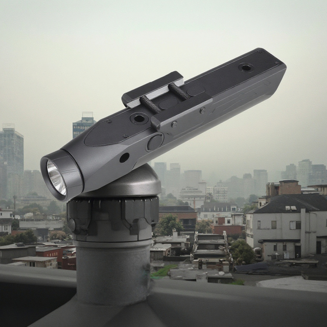 Magnetic Charging Laser Rechargeable LED Tactical Flashlight With Red Dot Scope Free Shipping for Outdoor Sports