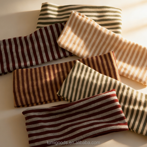 Nouveau design de bandeau de sport unisexe à rayures horizontales avec tissu élastique <span class=keywords><strong>pour</strong></span> hommes et femmes, personnalisable - Product Image 1