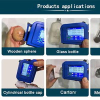 Mesin Cetak Kode Inkjet Genggam Mudah Dioperasikan, Plug-and-play, Cartridge PC11 untuk Pengkodean Tutup Botol Kemasan Blister Farmasi