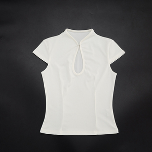Viviblook C26TP007 Camisas de Verano para Mujer, Nueva Camiseta Casual con Aberturas y Manga Corta para Damas - Product Image 6