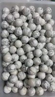 Grandes perles de 25 mm non percées, sans trou, non poreuses, en quartz rose naturel, perles rondes en pierre pour la fabrication de bijoux DIY
