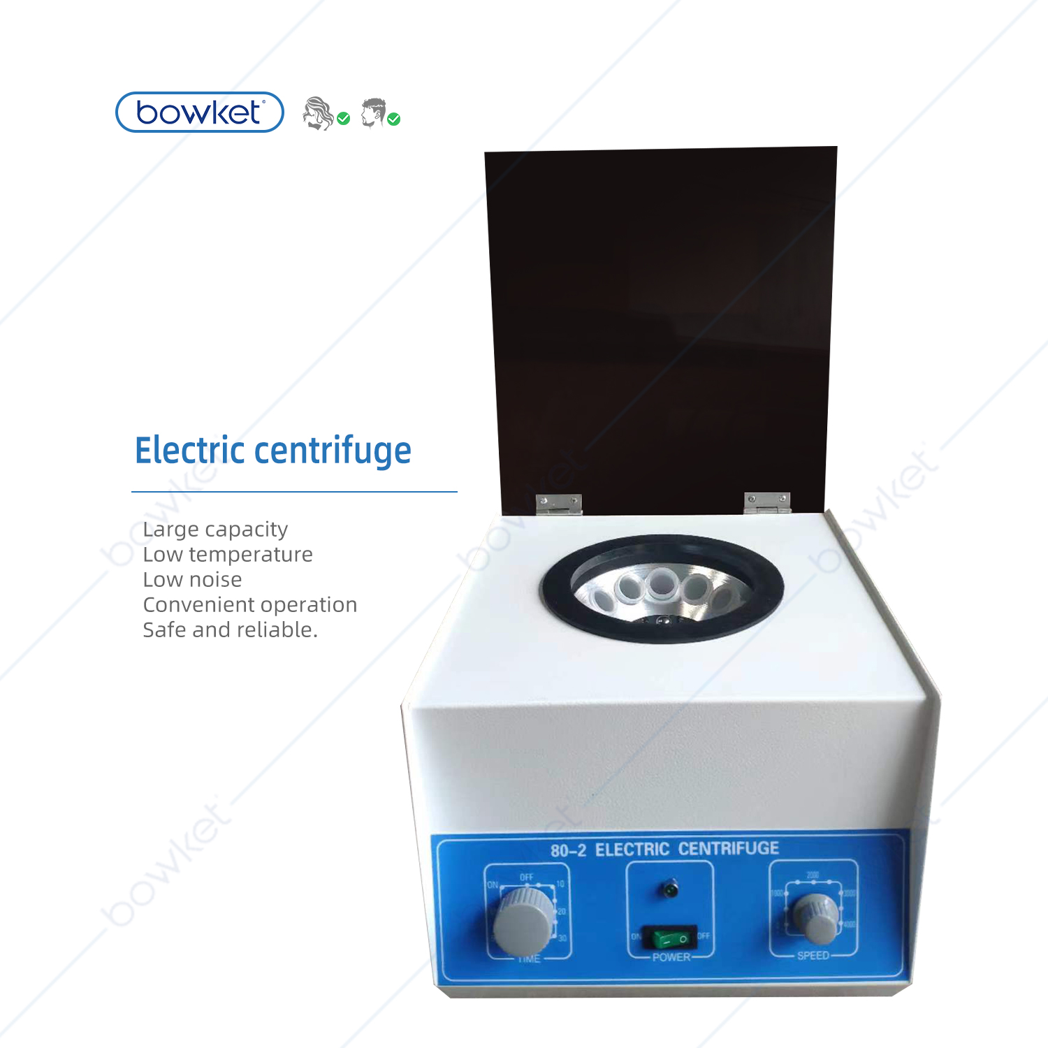 Bowket Laboratory 80-2 Low Speed Home Use Beauty Equipment Centrifuge Machine Medical Technology Centrifuge