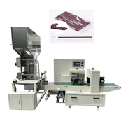 Personnalisation d'usine PBS/ PLA/PHA papier/plastique Multiple café paille comptage Machine d'emballage contrôles automatiques d'écran