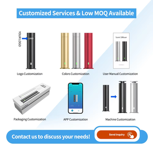 Diffuseur <span class=keywords><strong>d</strong></span>'arômes métallique 120 ml au design luxueux et élégant, nébuliseur <span class=keywords><strong>sans</strong></span> eau, purificateur <span class=keywords><strong>d</strong></span>'<span class=keywords><strong>air</strong></span> et tour <span class=keywords><strong>d</strong></span>'aromathérapie pour chambre et hôtel - Product Image 6