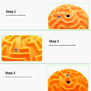 9 Estilos de Cubo de Laberinto 3D, Juguete de Triángulo y Bola para Estimular el Cerebro, Juguete Educativo Antiestrés para Niños y Adultos, Regalo - Product Image 4