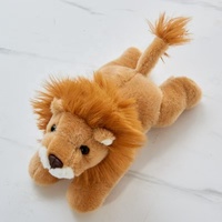 Simulation de singe brun jouets en peluche peluche Animal de la forêt éléphant tigre zèbre lion singe sauvage poupées douces Logo personnalisé