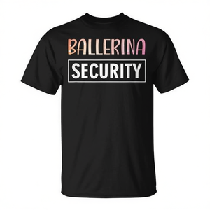 Camiseta de seguridad de bailarina, disfraz de Halloween para padres, papás y mamás - Product Image 2