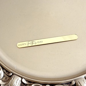 Palitos de acrílico para helado Honey And Sweetness de 10 cm, decoración para pasteles del Día del Padre, artículos para fiestas - Product Image 5