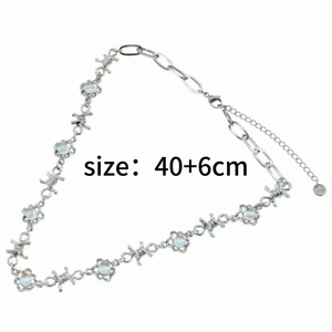 Collar Geométrico Personalizado Exagerado de Acero Inoxidable para Mujer, Venta Caliente 2026, Joyería al por Mayor, Tendencia Sencilla - Product Image 5