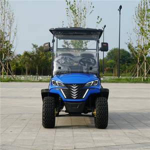 Chariot de golf électrique 48V Tension de batterie Rue légale pour la chasse et l'utilisation d'un buggy Carro De Golf Electrico - Product Image 2