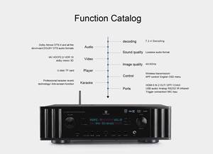 Amplificadores de Sonido, Preamplificador de Potencia, Sistema de Sonido Estéreo, Procesador Atmos, Procesador de Karaoke, Amplificador - Product Image 5