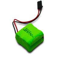 Paket Baterai NiMH Kapasitas Tinggi 12V-7.2V 2500mAh-300mAh Ukuran F dan 2/3AAA 5S1P Daya Isi Ulang untuk Perangkat Industri