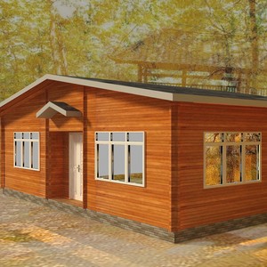 Cabaña de Madera Moderna para Jardín, Madera Tratada Térmicamente, Fácil de Montar, Espacio de Vida al Aire Libre - Product Image 4
