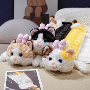 Bouteille d'eau chaude en <span class=keywords><strong>peluche</strong></span> longue et mignonne avec housse en polaire, sac d'eau en <span class=keywords><strong>peluche</strong></span> douce, emballage personnalisé - Product Image 4