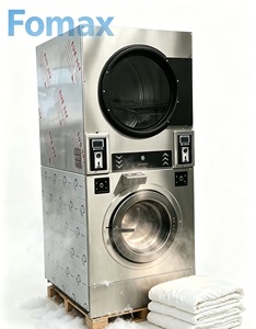 Lavadora y Secadora de 20 kg de Alta Demanda, con Función de Lavado y Secado, Operada con Monedas, para Lavanderías, Escuelas y Hospitales - Product Image 1