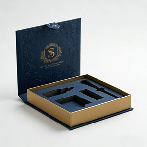Emballage personnalisé pour boîte <span class=keywords><strong>de</strong></span> beauté avec gaufrage et boîte en carton - Product Image 2