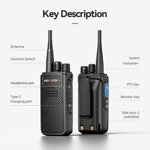 Seniton-D775 16CH UHF Analog Walkie Talkie 2W Longue Portée <span class=keywords><strong>Radio</strong></span> Bidirectionnelle Portable - Product Image 5