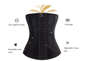 Ygtiktok — ceinture de sueur pour l'entraînement, amincissant, en forme de corps, 33 <span class=keywords><strong>cm</strong></span> de hauteur - Product Image 3