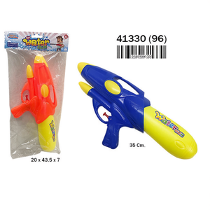 Pistola ad acqua 35 cm colori assortiti Giocattolo da spiaggia - Product Image 3