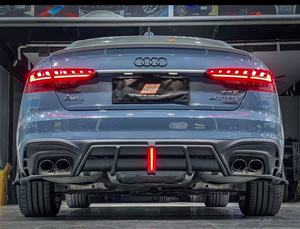 Diffusore Posteriore in Fibra di Carbonio Stile AE con Luce LED per <span class=keywords><strong>Audi</strong></span> A5 B9.5 <span class=keywords><strong>S</strong></span> <span class=keywords><strong>Line</strong></span> <span class=keywords><strong>2021</strong></span>+ - Product Image 5
