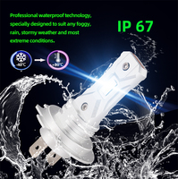 Ampoules de phares LED L6 H3 40Watts 4000Lm Ampoule LED étanche 360 degrés Angle de faisceau Ampoule LED pour voiture camion moto