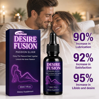 OEM/ODM Desire Fusion Passion Elixir Vloeibare Druppels Kruidenmengsel Maca Horny Goat Weed Tribulus Ondersteunt Lichaamsgezondheid Supplement