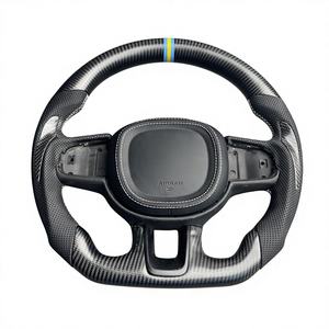 Volant sport en cuir et fibre de carbone pour Volvo XC40 S90 S60 V60 <span class=keywords><strong>V90</strong></span> S40 V40 XC60 XC90 – Design sportif, prise en main de 40 mm - Product Image 3