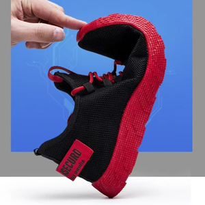 รองเท้าลำลองผู้ชาย YC Munkai สไตล์ Monk Strap ผ้าฝ้ายด้านบน พื้นรองเท้า PU ระบายอากาศได้ดีและซับแรงกระแทก - Product Image 5