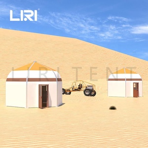 Hôtel en yourte mongole en plein air, tente du désert pour <span class=keywords><strong>le</strong></span> camping - Product Image 2