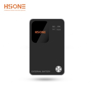HSONE F15 MY25L พาวเวอร์แบงค์แม่เหล็กไร้สายอะลูมิเนียมบางเฉียบ 10000mAh OEM ชาร์จเร็ว จอแสดงผล LED กำลังไฟ 15W แท้ - Product Image 3