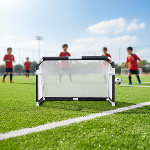 Un Portería de Fútbol Plegable de Aluminio para Niños de Fácil Montaje que se Puede Plegar y Almacenar Fácilmente, Medidas 4X2.5 Pies - Product Image 4