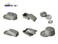 Moulage sous pression personnalisé en aluminium pour lampes LED, dissipateur de chaleur, moule de moulage en aluminium, moulage sous pression en aluminium CNC