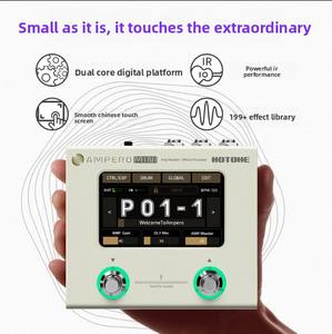 Processeur multi-effets pour <span class=keywords><strong>guitare</strong></span> électrique Hotone Ampero <span class=keywords><strong>Mini</strong></span>, pour basse et <span class=keywords><strong>guitare</strong></span> <span class=keywords><strong>acoustique</strong></span>, avec carte son numérique et simulateur d'<span class=keywords><strong>ampli</strong></span> - Product Image 2